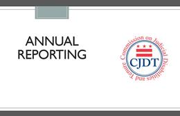 Image of Annual Reporting for CJDT